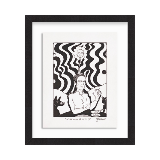 "KINGDOM OF LOVE 3" Original artwork by Robyn Hitchcock