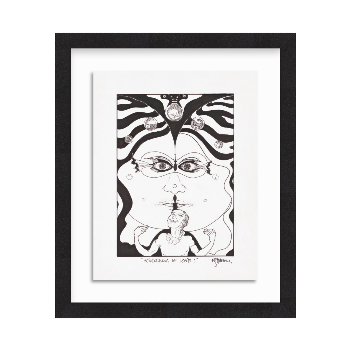 "KINGDOM OF LOVE" Original artwork by Robyn Hitchcock