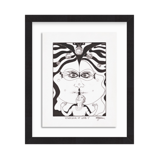 "KINGDOM OF LOVE" Original artwork by Robyn Hitchcock