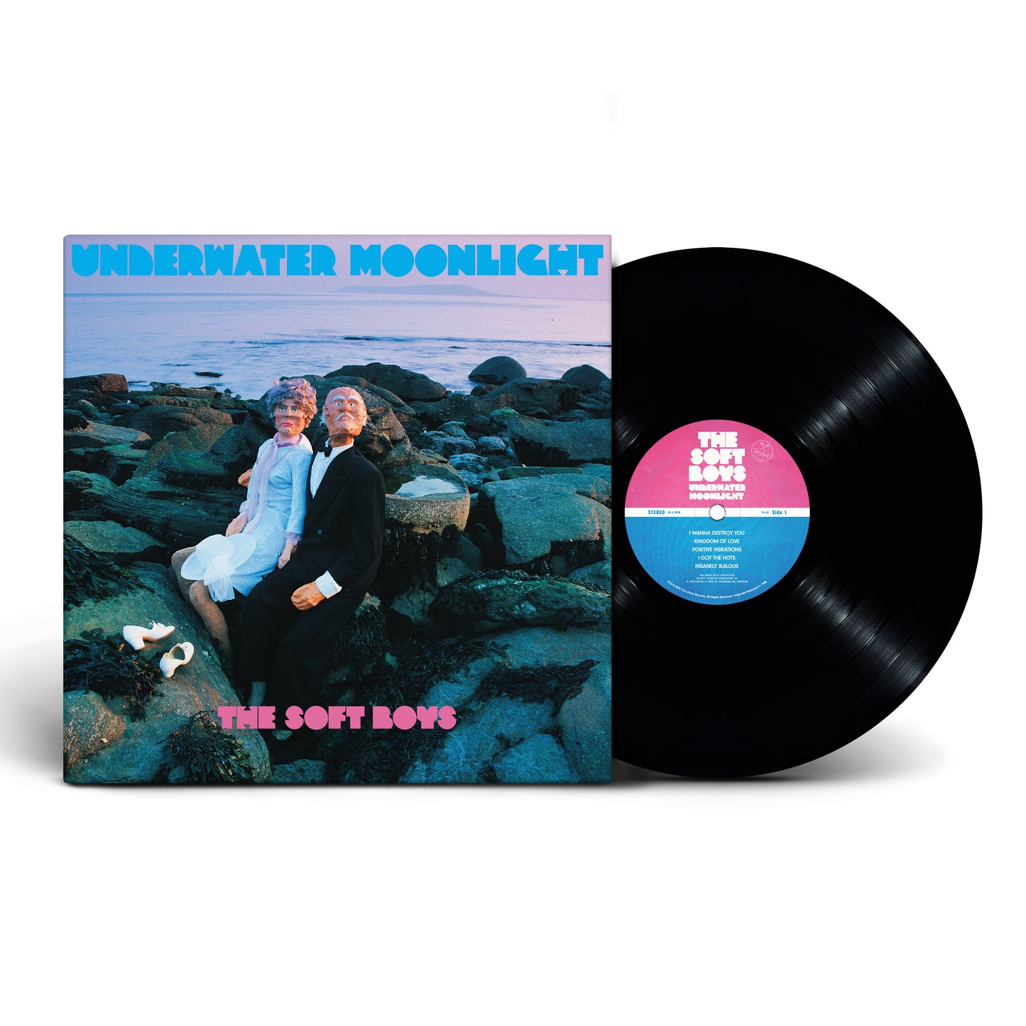 THE SOFT BOYS - UNDERWATER MOONLIGHT (45th ANNIVERSARY REMASTER) 12" VINYL PREMIUM BLACK