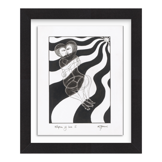 "KINGDOM OF LOVE 5" Original artwork by Robyn Hitchcock