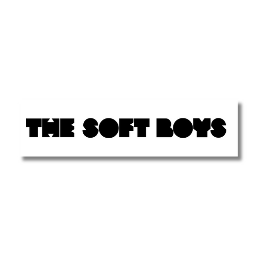 THE SOFT BOYS BUMPER STICKER
